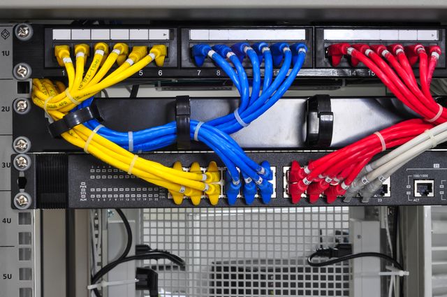 network cable installation